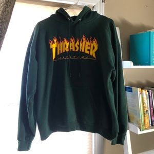 Green TRASHER Sweatshirt